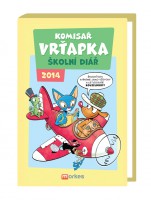 Právě vychází novinka: Komisař Vrťapka školní diář 2014
