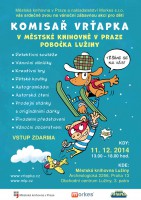 11. 12. 2014 Velká vánoční akce s komisařem Vrťapkou v Praze 